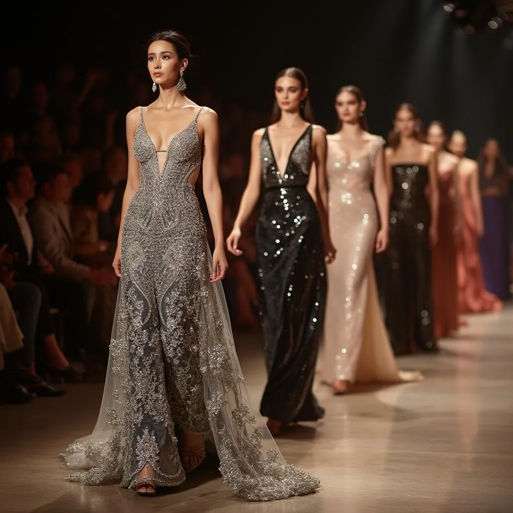 Desfile de colección exclusiva